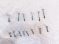1999-2007 Honda VT1100C Spirit Shadow 1100 Cylinder Head Cover Fin Grill Bolts - C3 Cycle