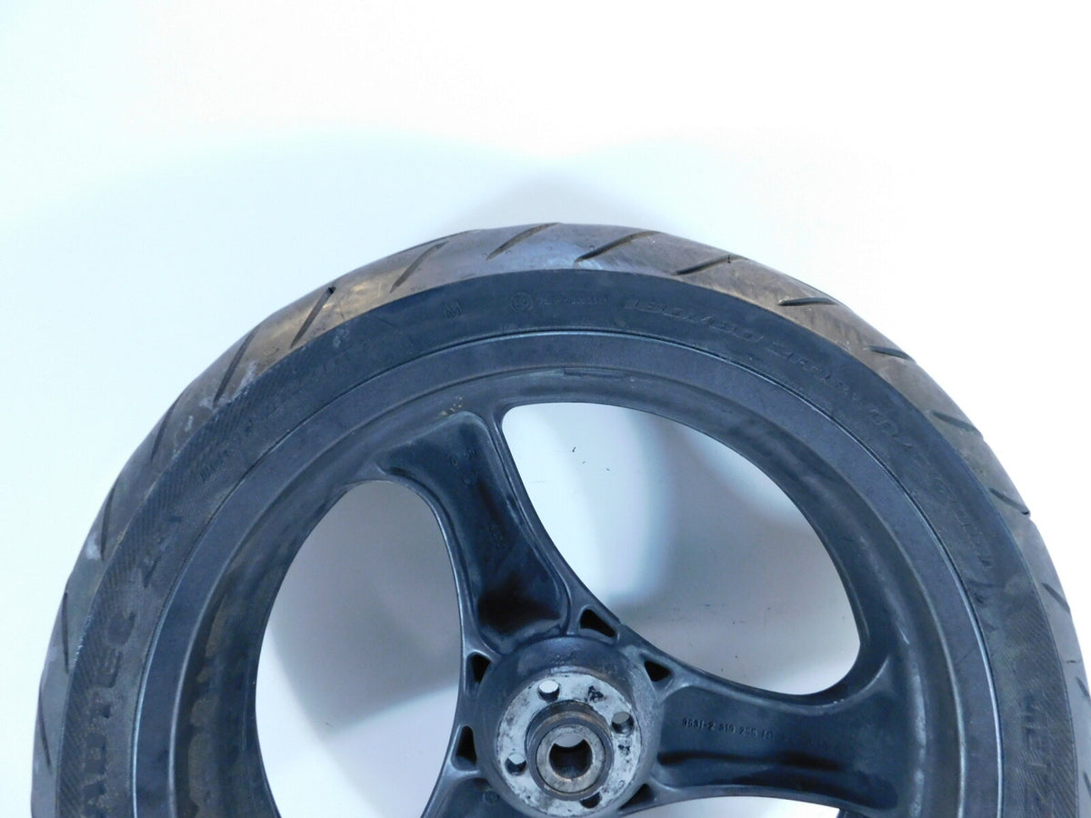 BMW K1 K1100RS R1100R R1100RT R1100RS & R850R Cast Gray Rear Wheel Rim & Tire