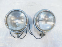 2000 00 Kawasaki Vulcan VN1500 nomad Fi Front Auxiliary Fog Passing Light Lamps - C3 Cycle