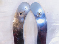 1999 Victory V92 Standard Cruiser Rear Chrome Fender Strut Mount Rail Brackets - C3 Cycle