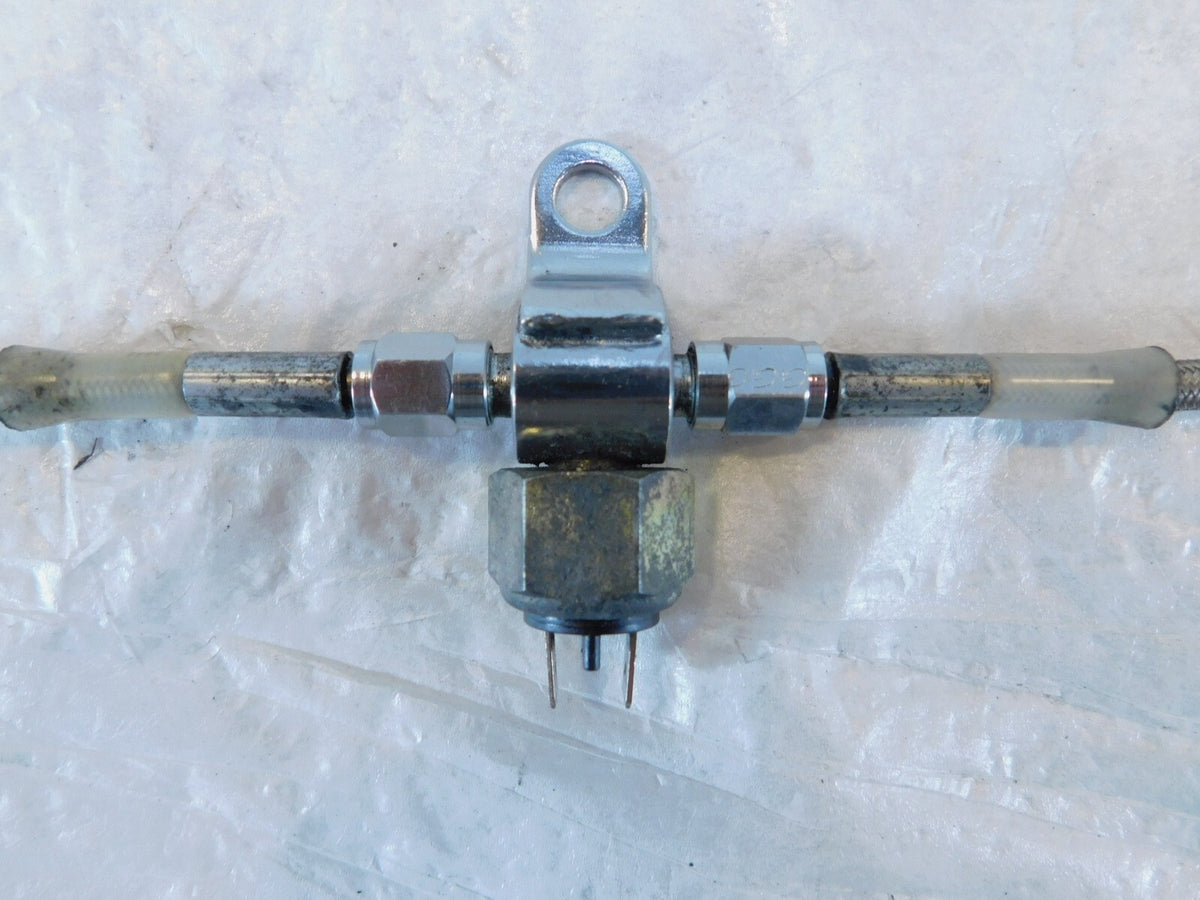 2002 & 2003 Indian Gilroy Scout Rear Master Cylinder to Caliper Brake Hose Line - C3 Cycle