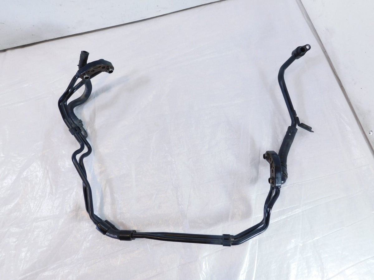 Harley Davidson Softail Fat Boy Milwaukee 8 Engine Motor Oil Cooler Line Pipes - C3 Cycle