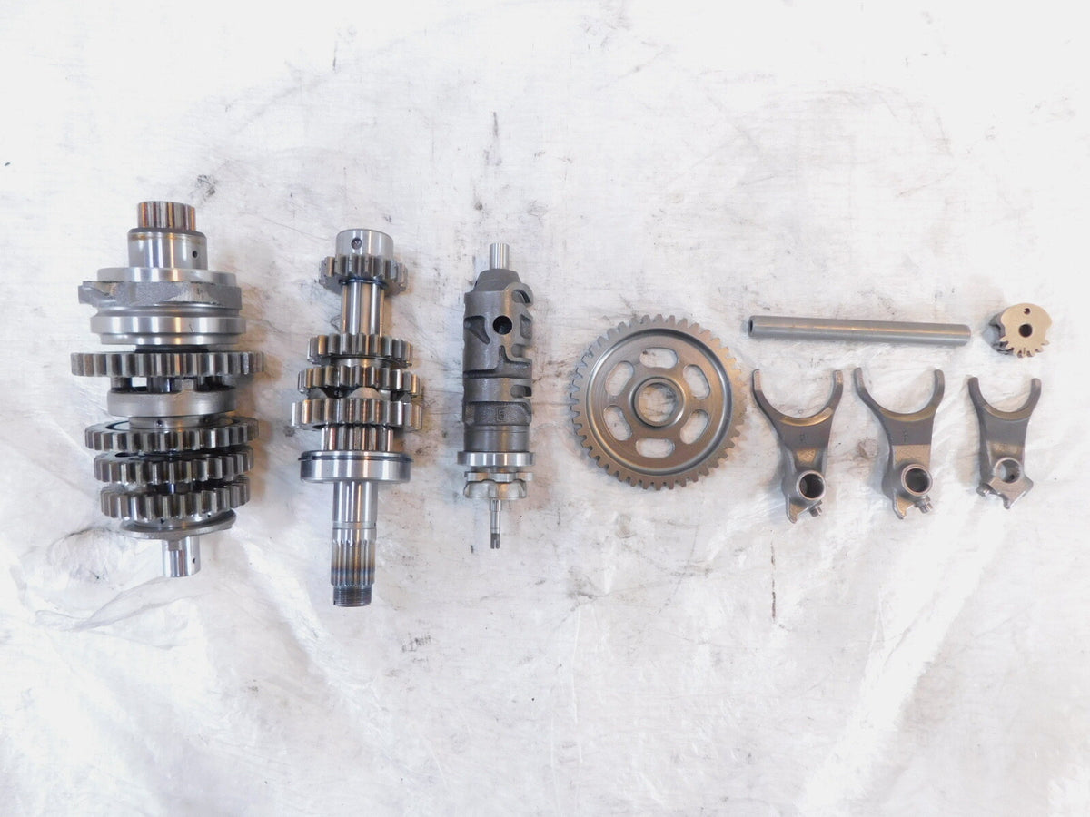 1991-03 Honda Nighthawk CB750 Engine Transmission Gears w/ Shifter Drum & Forks - C3 Cycle