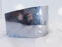 Harley Davidson Softail Fat Boy & Heritage Classic Chrome Oil Tank Bag Reservoir