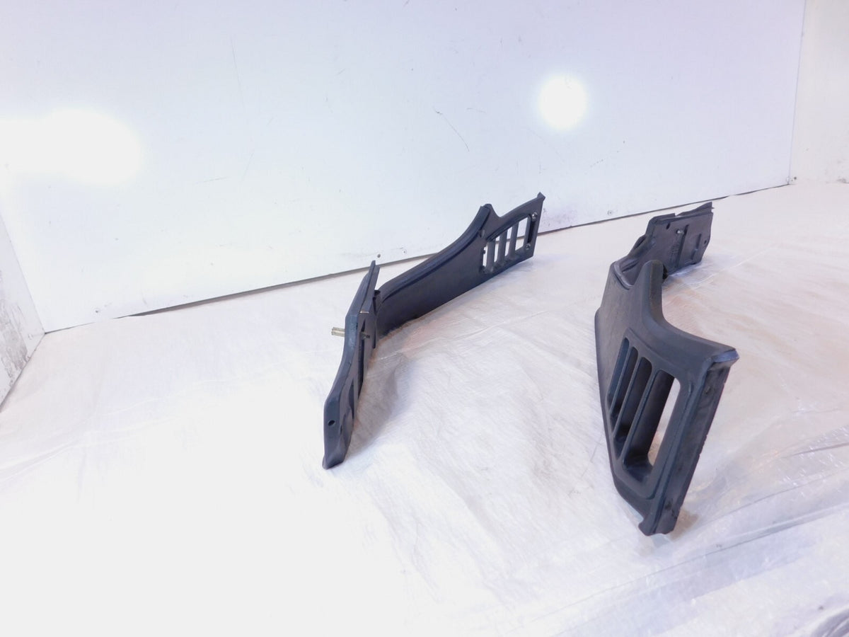 1984-1992 BMW K100RS Black Left/Right Inner Fairing Trim Cover Screen Panels - C3 Cycle