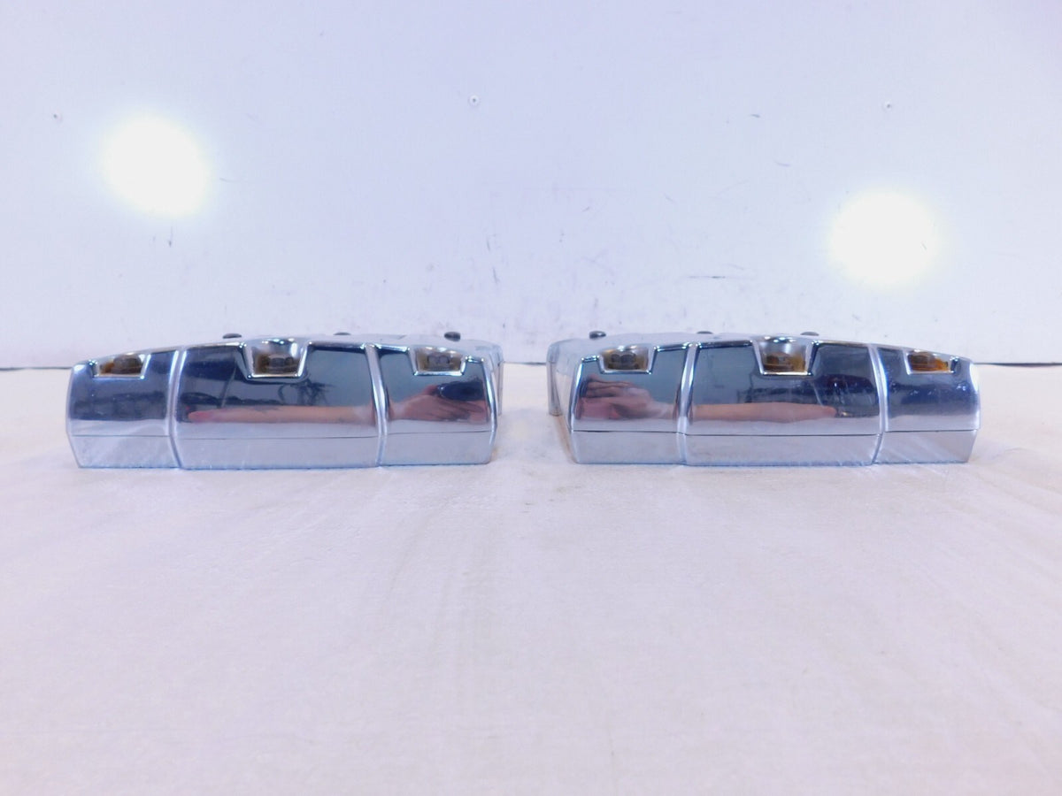 Harley Davidson Touring Dyna & Softail Chrome Cylinder Head Rocker Boxes - C3 Cycle