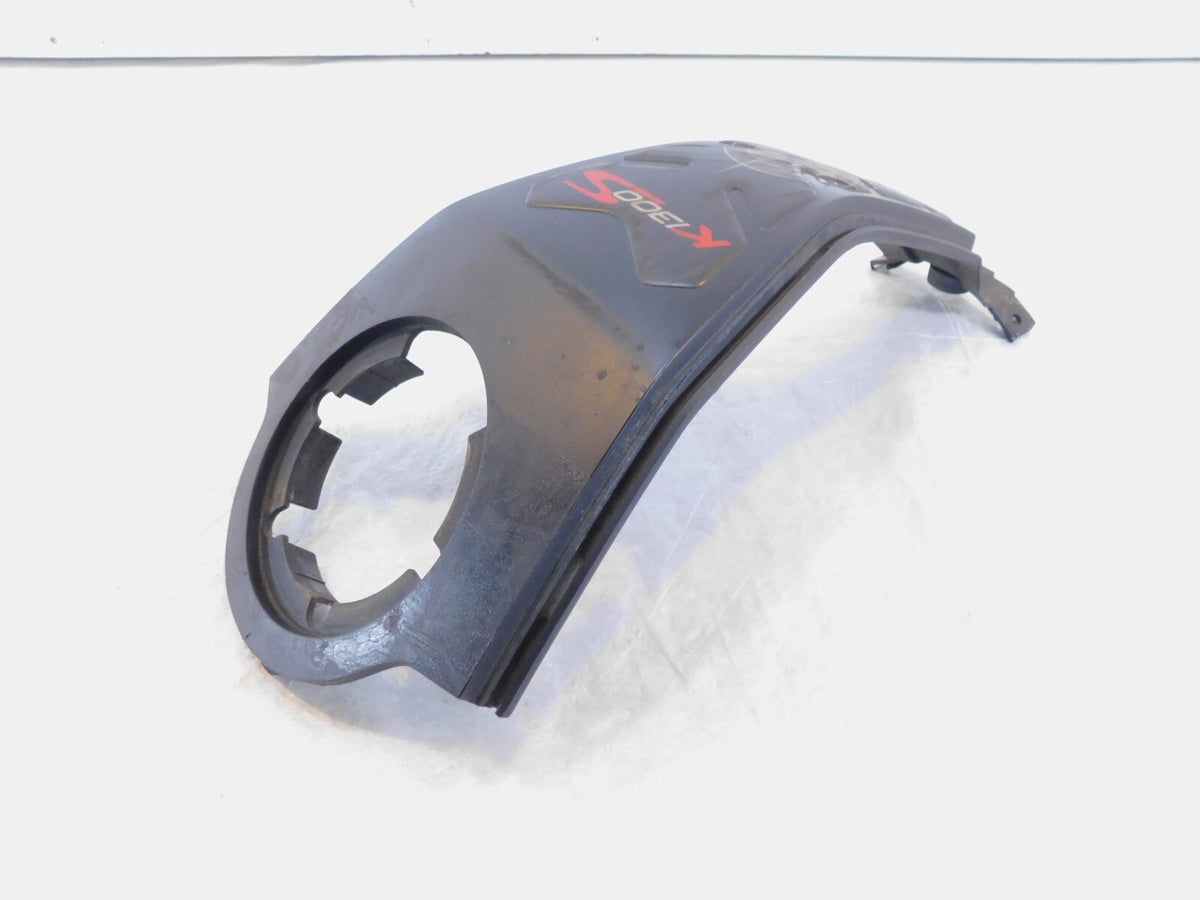 2004-2016 BMW K1200S K1300S Black Gas Petrol Fuel Tank Center Cover Panel Cowl - C3 Cycle