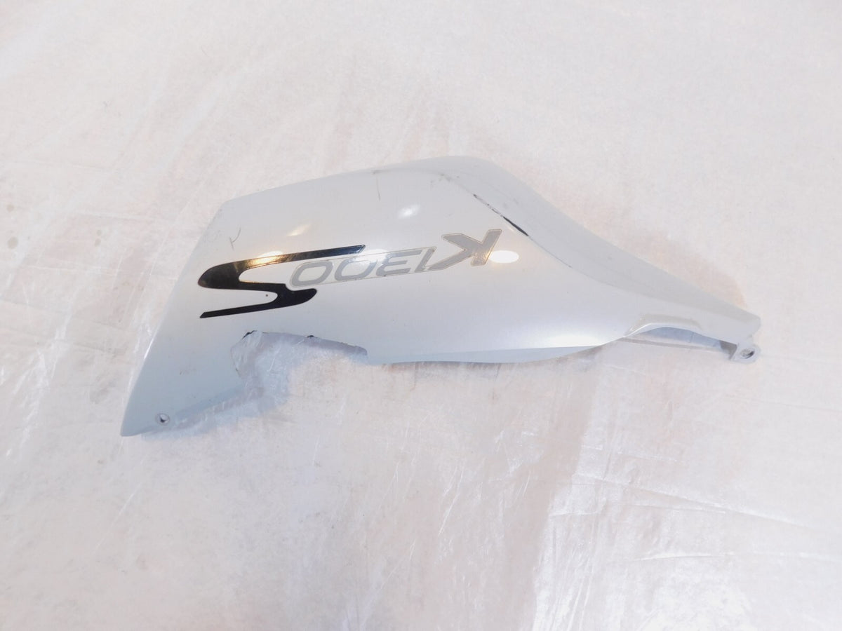 BMW K1200S K1300S Light Grey Left Rear Tail Section Trim Fairing Cowling Covers - C3 Cycle