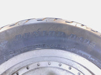 Harley Davidson Sportster 883 1200 & Softail Fat Boy Solid Silver Rear Wheel Rim - C3 Cycle