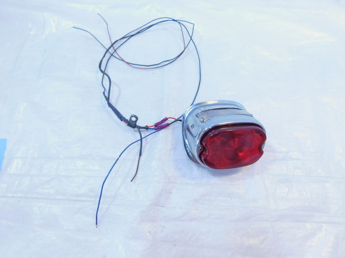 2001 01 Titan Phoenix ZRM ZSX Rear Fender Tail Brake Light Lamp w/ Chrome Visor - C3 Cycle