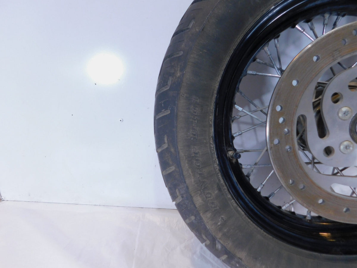 2007 Harley Davidson Sportster XL1200N 16" Black Laced Rear Wheel Rim & Tire - C3 Cycle