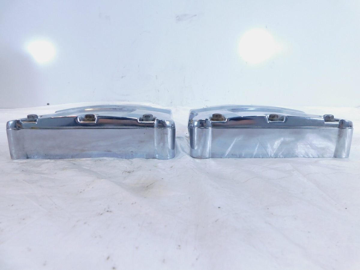 Harley Davidson Touring Dyna & Softail Chrome Cylinder Head Rocker Boxes - C3 Cycle
