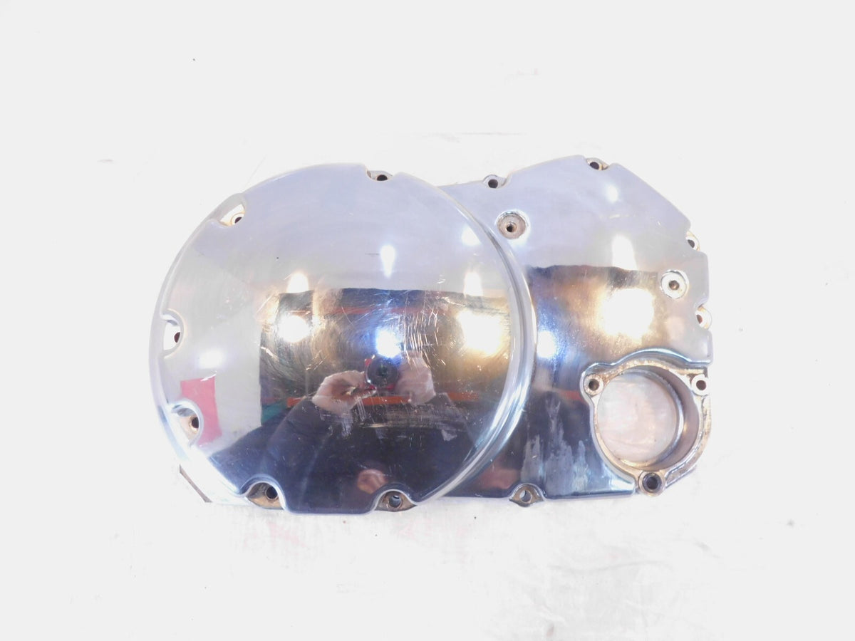 Yamaha V-Star 1100 Classic Custom XVS1100 Chrome Right Crankcase Clutch Cover - C3 Cycle