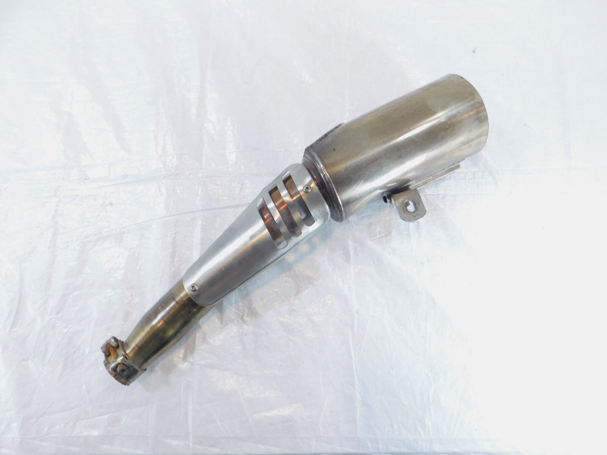 2002 MZ Skorpion Tour MZ660 660 Rear Right Engine Exhaust Muffler Pipe -Dented