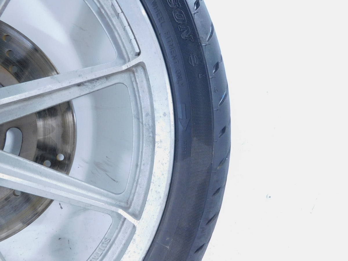Harley Davidson Sportster 883 FXR Super Glide Dyna 19" Cast Front Tire Wheel Rim - C3 Cycle