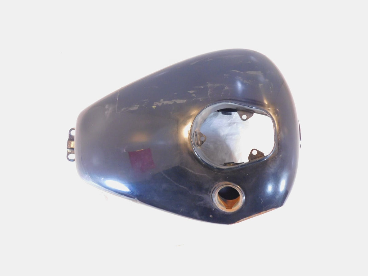 1996-2004 Suzuki Savage LS650 Black Gas Petrol Fuel Tank Reservoir Cell - Dented - C3 Cycle