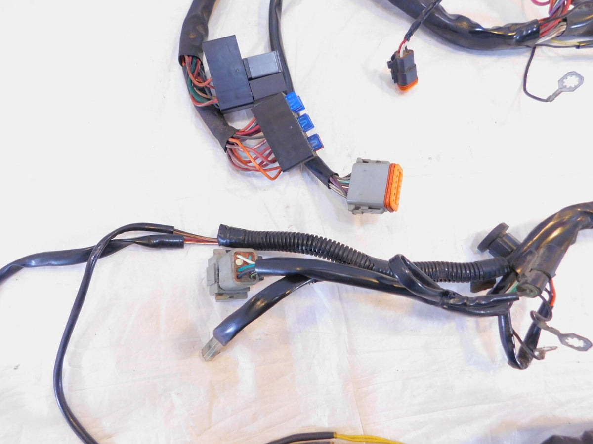 2001 Harley Davidson Touring Road King Classic FLHR FLHRCI Wiring Wire Harness - C3 Cycle