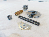 Piaggio Vespa Primavera & Sprint 50 S LX LXV Oil Pump Lot w/ Chain & Cover - C3 Cycle