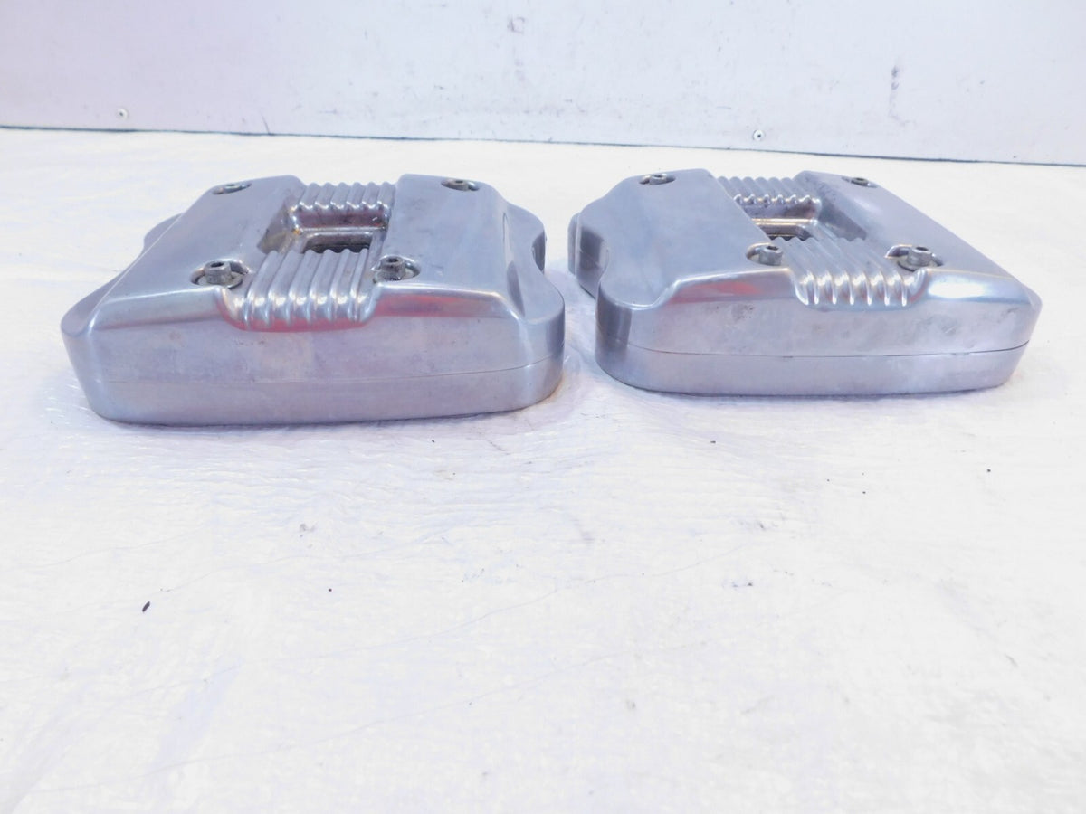 Harley Sportster 883 & 1200 Polished Rocker Box Bottom & Top Covers w/ Arms - C3 Cycle