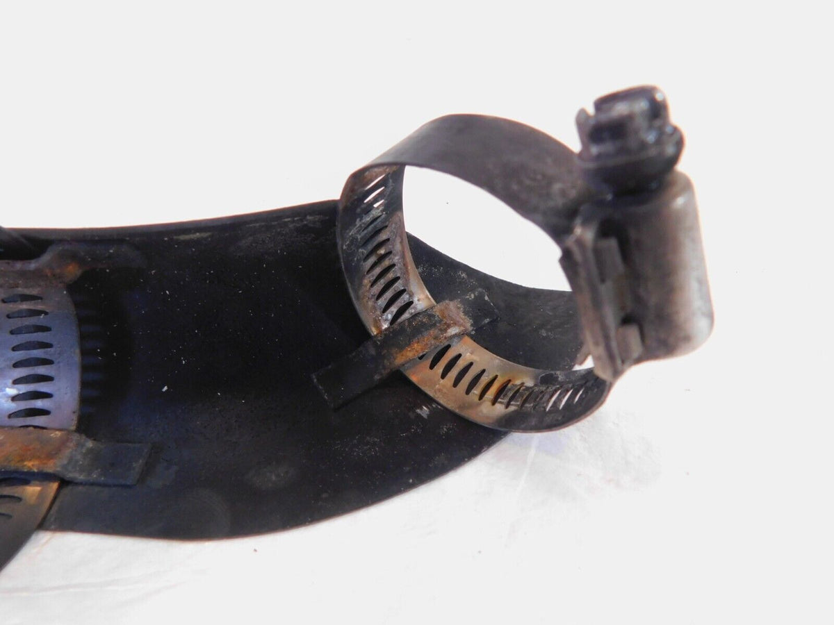 1993 & 1994 Harley Davidson Dyna Black Exhaust Header Pipe Crossover Shield - C3 Cycle