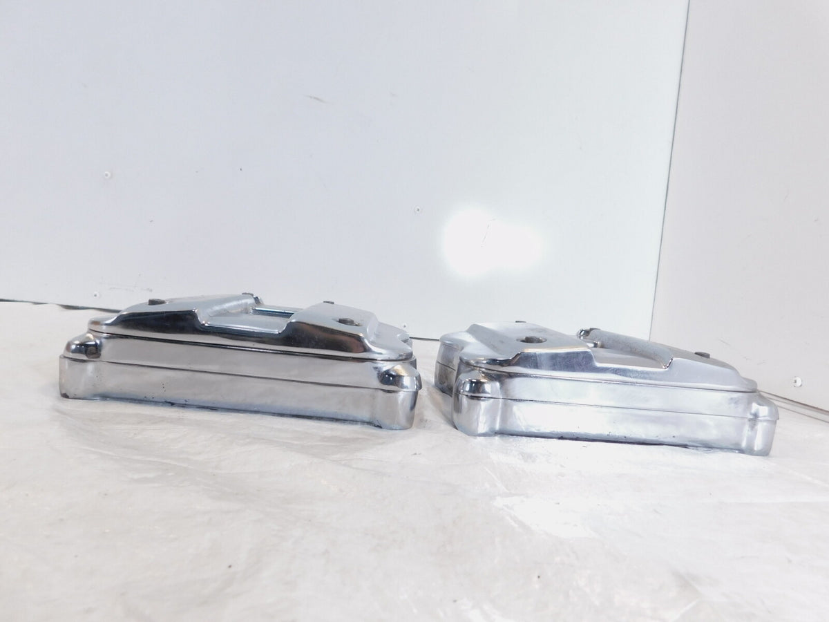 Harley Davidson Sportster 883 1100 1200 Chrome Cylinder Head Cover Rocker Boxes - C3 Cycle
