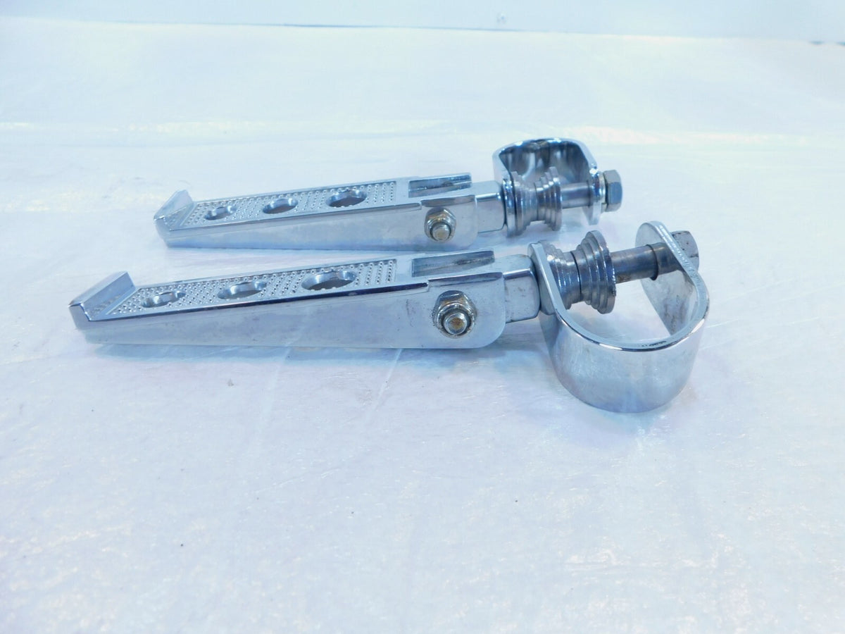 1999 Kawasaki Vulcan 1500 Classic Left & Right Front Crash Bar Foot Peg Footrest - C3 Cycle