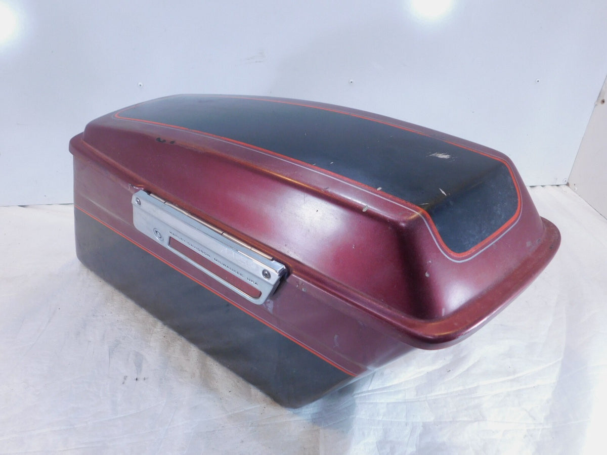 Harley Davidson Road King Street & Electra Glide Red Right Luggage Bag Saddlebag - C3 Cycle