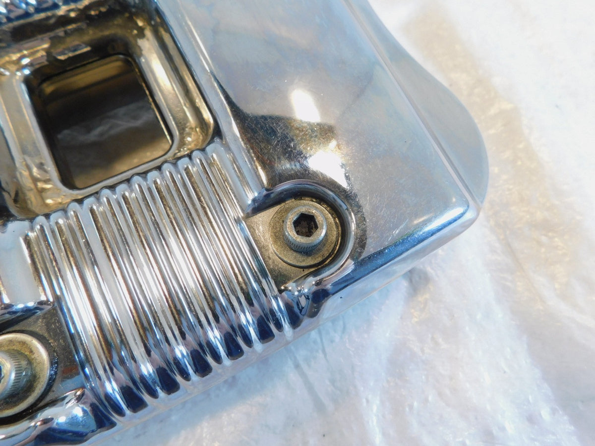 Harley Davidson Sportster 883 & 1200 Chrome Cylinder Head Cover Rocker Boxes - C3 Cycle