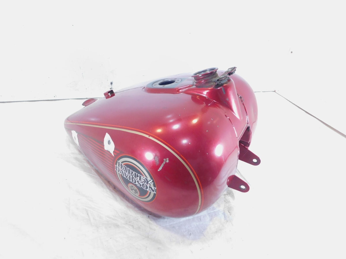 93-94 Harley Davidson Electra & Tour Glide Red Fuel Gas Petrol Tank Reservoir - C3 Cycle
