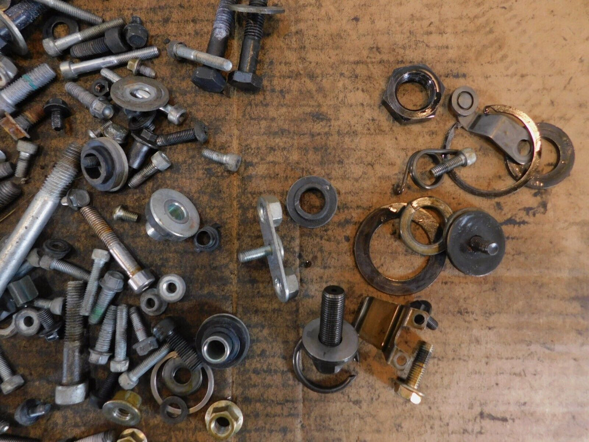 2008 08 Victory Vegas Engine & Motor Nuts Bolts & Brackets Parts Box Lot - C3 Cycle