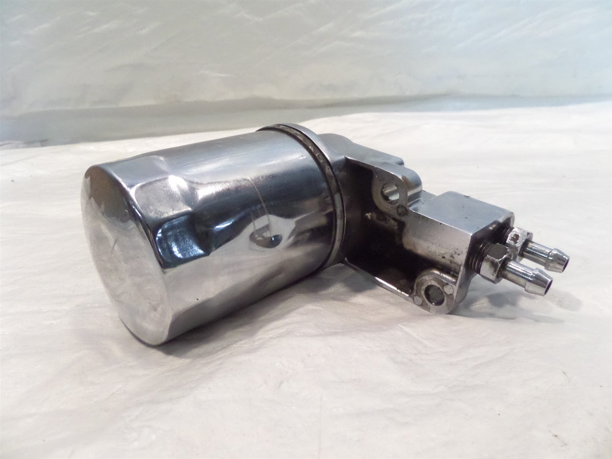 01 2001 02 2002 03 2003 Indian Gilroy Chief Scout Spirit Chrome Oil Filter Mount - C3 Cycle