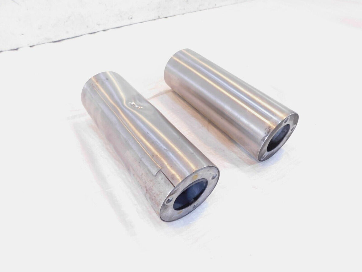 Yamaha V-Star 650 Classic Silverado XVS650 Lower Front Fork Cover Tube Tins - C3 Cycle
