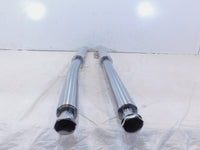 2002 & 2003 Indian Gilroy Scout Left & Right Front Polished Forks Shocks - BENT - C3 Cycle