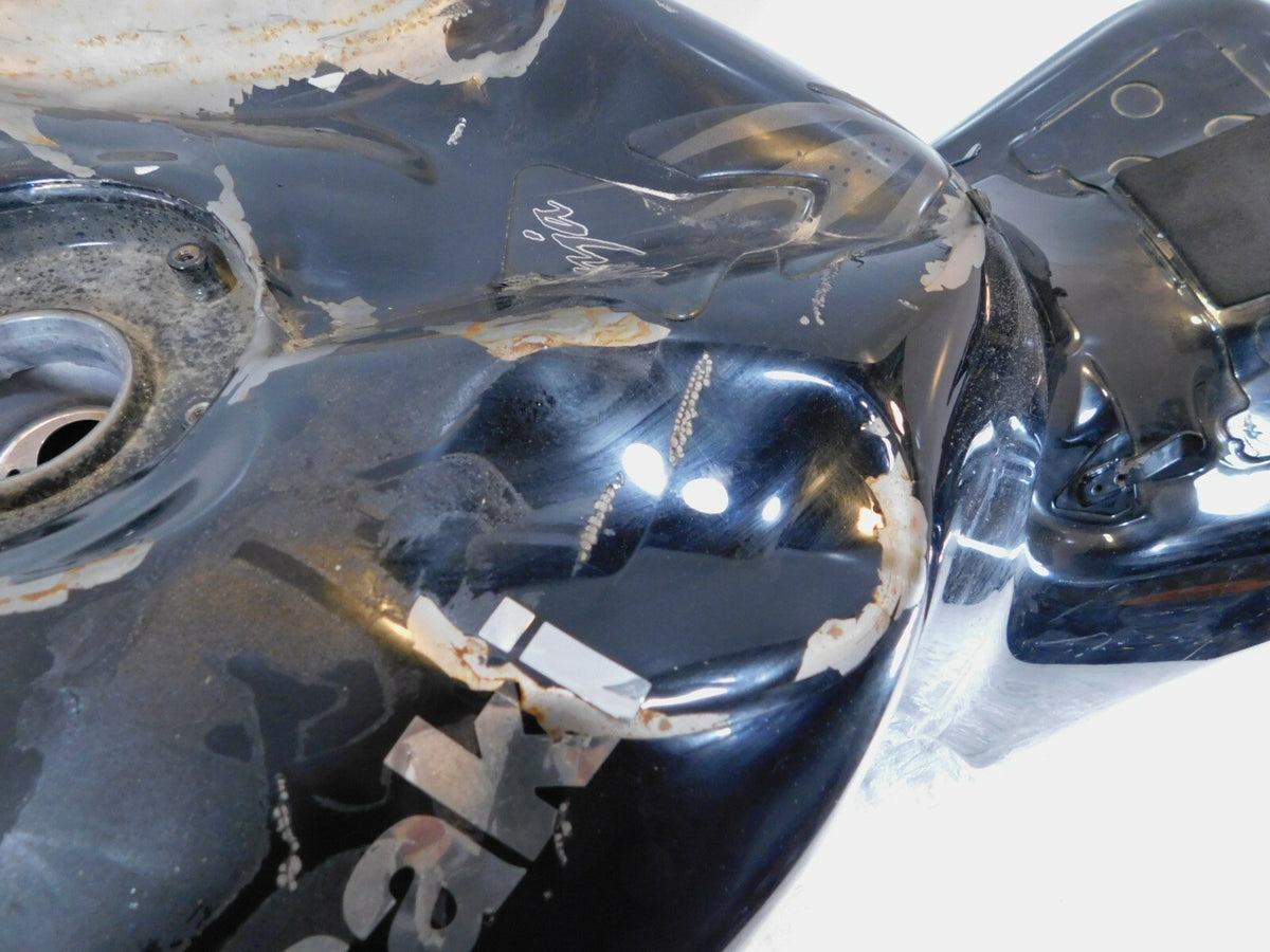 2007 07 Kawasaki Ninja ZX-14 ZX1400 Black Gas Petrol Fuel Tank Reservoir - Parts - C3 Cycle