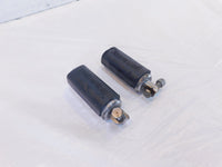 Harley Touring FXR Dyna Sportster Softail ISO Chrome & Rubber Footpegs Footrests - C3 Cycle