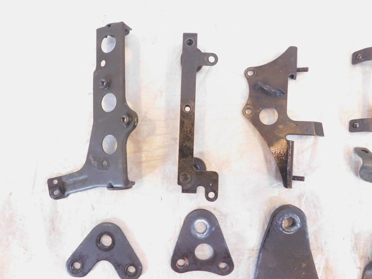 2003 03 Honda VTX1800C Retro Miscellaneous Bracket Mounts & Stays Parts Box Lot - C3 Cycle