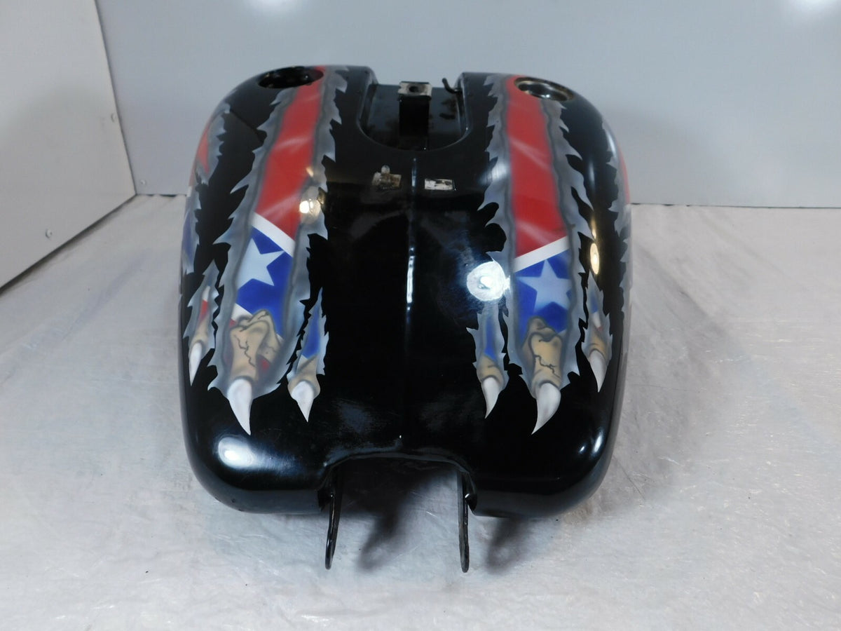 1993 & 1994 Harley Davidson Dyna Wide Glide Black Fuel Gas Petrol Tank Reservoir