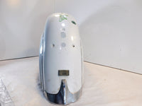 Indian Chief Chieftain Roadmaster & Springfield White Rear Wheel Cover Fender - C3 Cycle