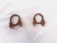 Kawasaki Vulcan 1700 Nomad Voyager Vaquero VN1700 Exhaust Muffler Pipe Clamps - C3 Cycle