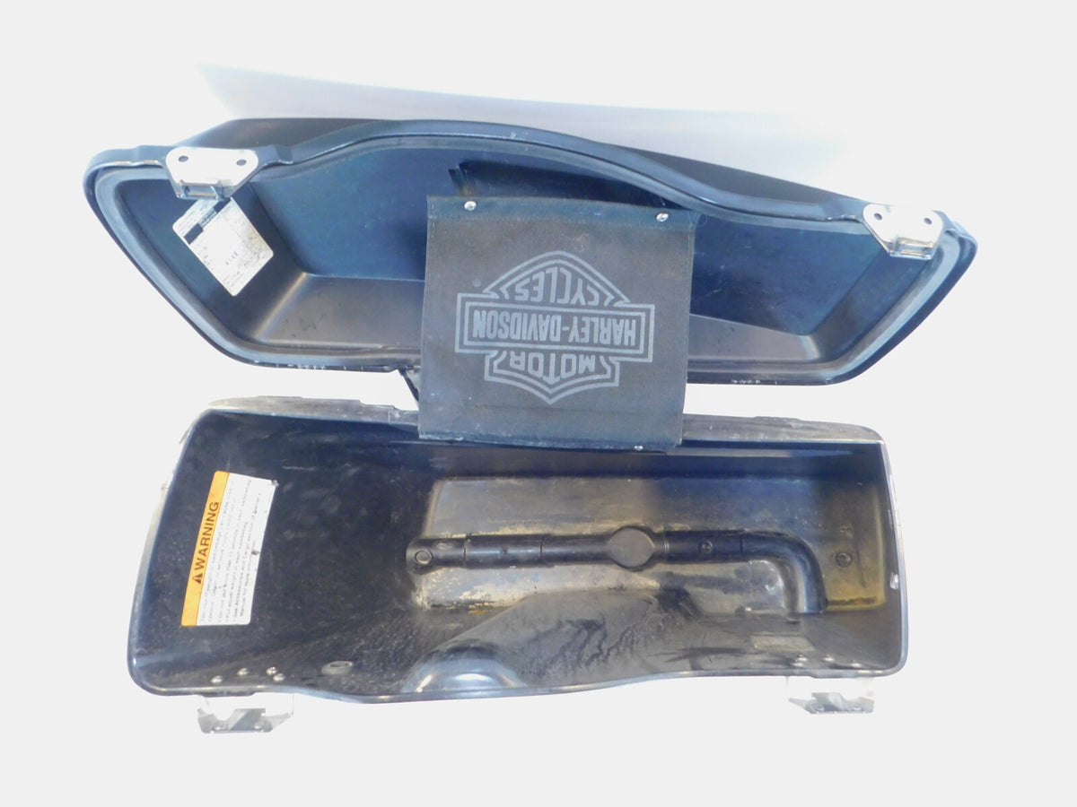 Harley Davidson Road King Street & Electra Glide Black Right Saddlebag Assembly - C3 Cycle