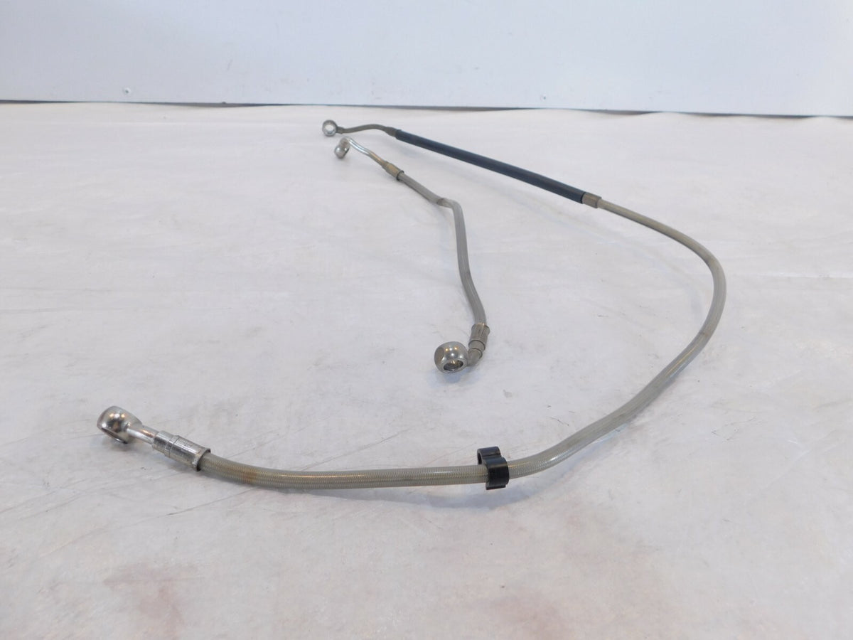 07-08 KTM 990 Adventure ABS Rear Wheel Brake Cylinder Caliper Hose Pipe Lines - C3 Cycle