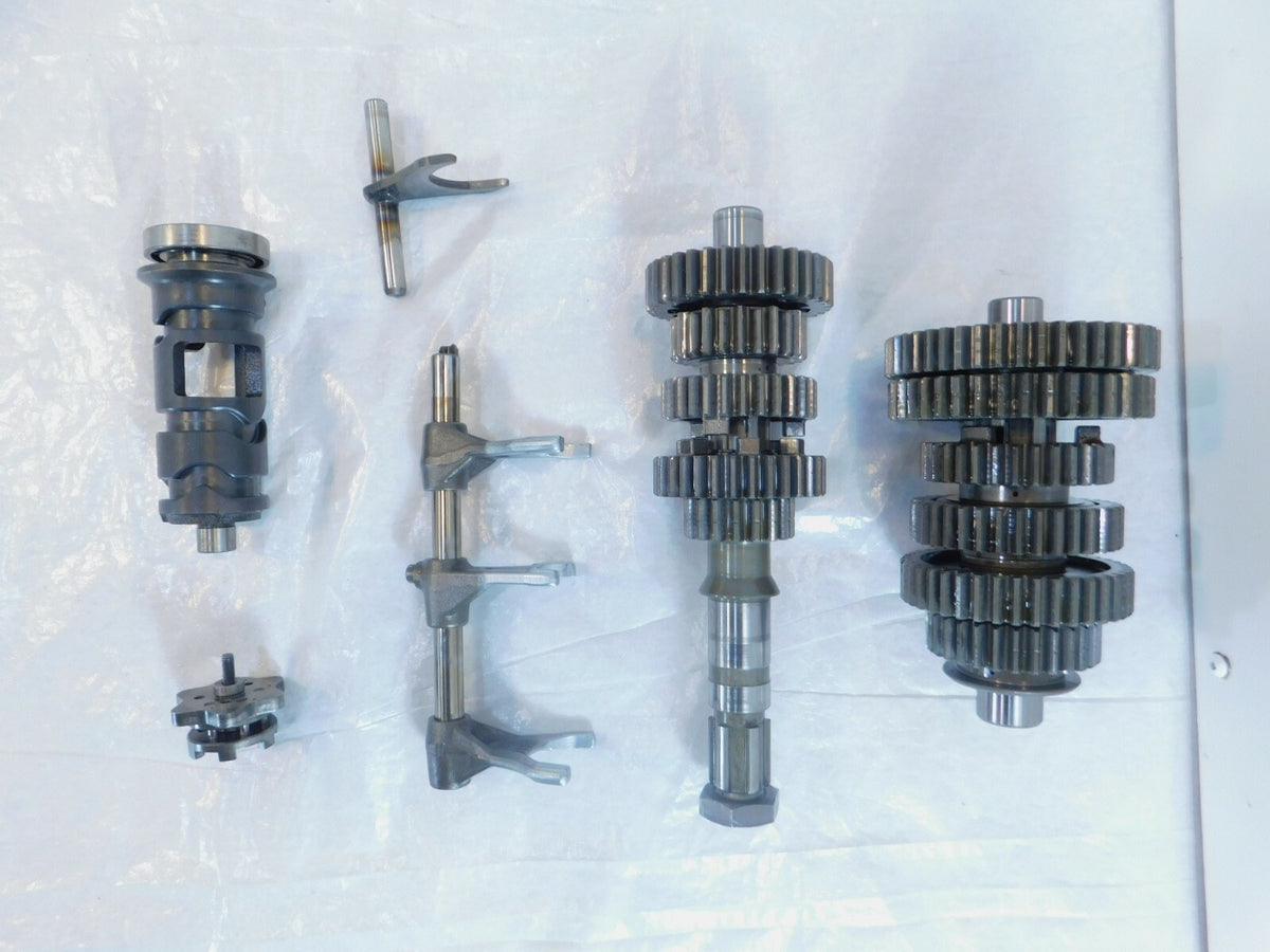 1986-1999 Yamaha Virago 1100 XV1100 Transmission Gears & Shift Drum w/ Forks - C3 Cycle