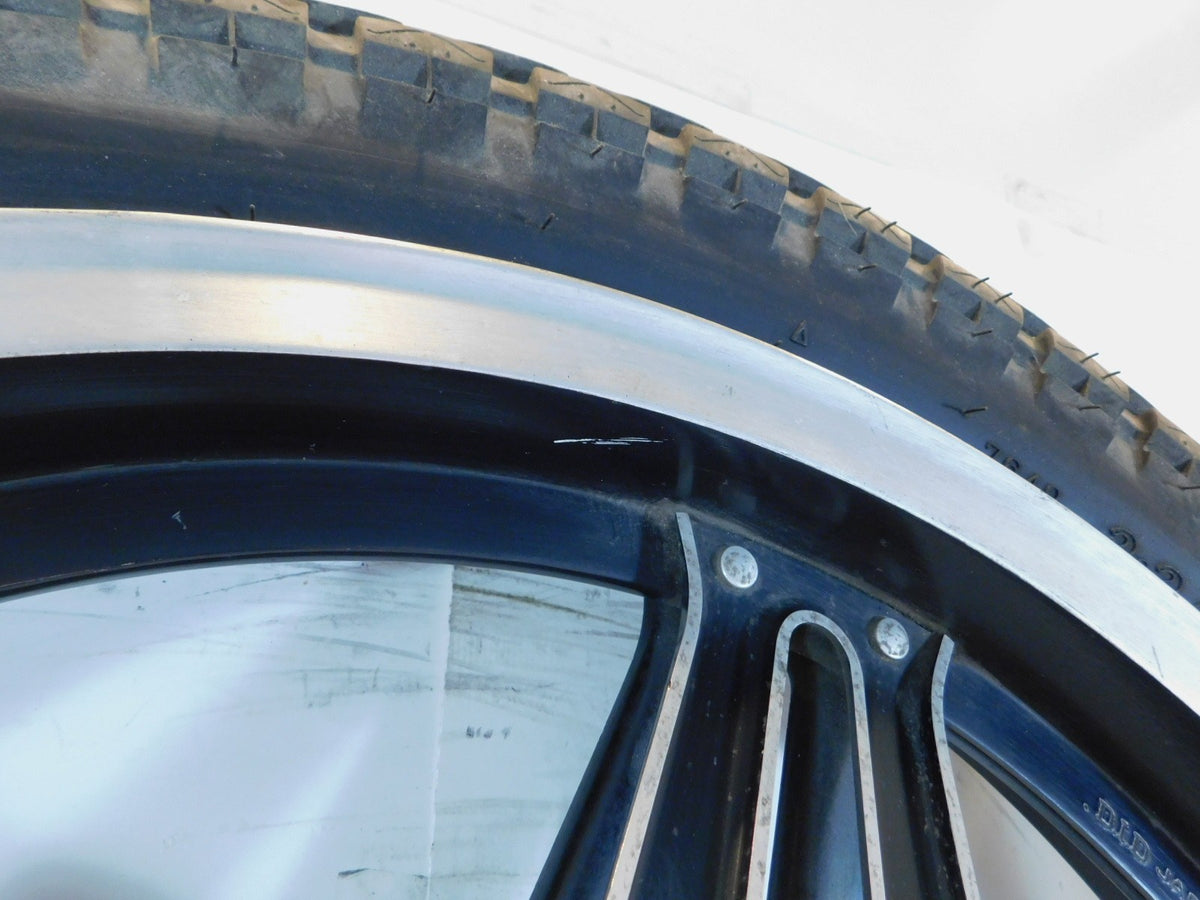 Honda CM400C & CM450A CM450C Custom Black Front Wheel Rim & Tire - 19" x 2.5" - C3 Cycle