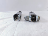 Harley EVO FXR EVO Dyna Chrome Front Highway Footpeg Peg Mount Clevis Brackets - C3 Cycle