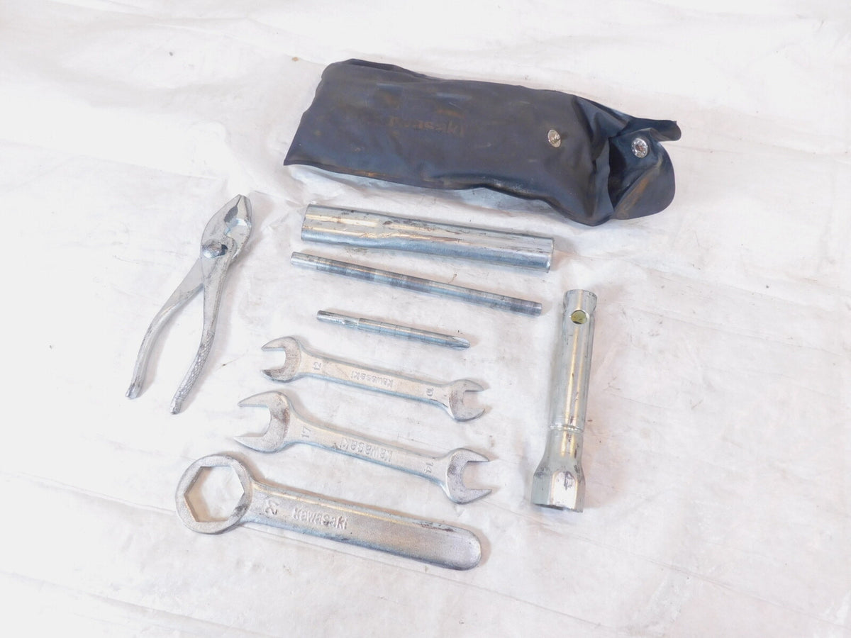 Kawasaki LTD Belt KZ440 KZ440D 440 Owners Tool Wrench Kit Toolkit w/ Bag Pouch - C3 Cycle