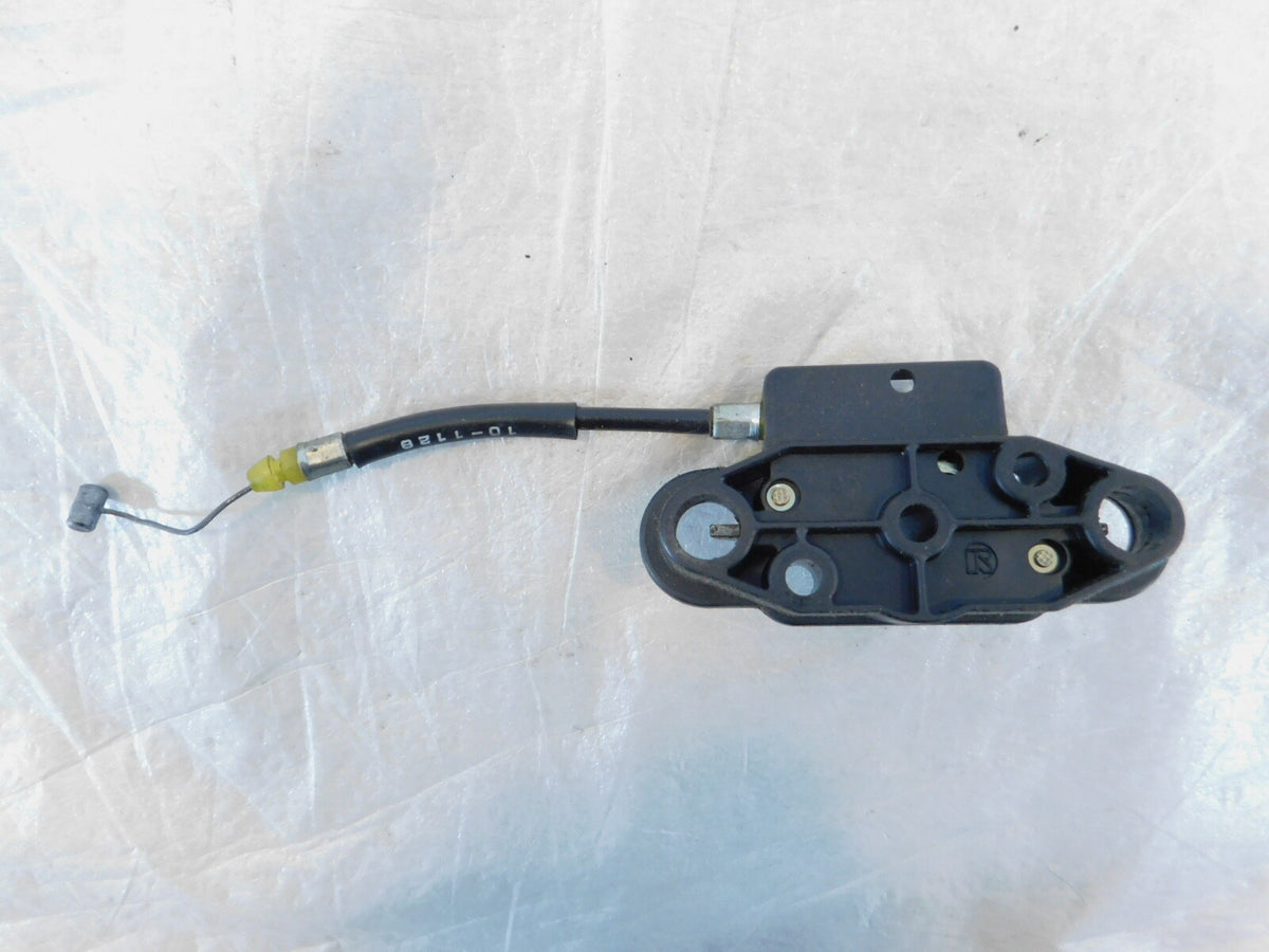 2002-2005 Kawasaki Ninja ZZR1200 Rear Seat Lock Latch Mount Bracket & Cable - C3 Cycle