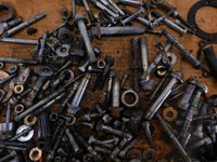1999 Harley Davidson Sportster 883 Nuts Bolts & Brackets Parts Box Lot - C3 Cycle