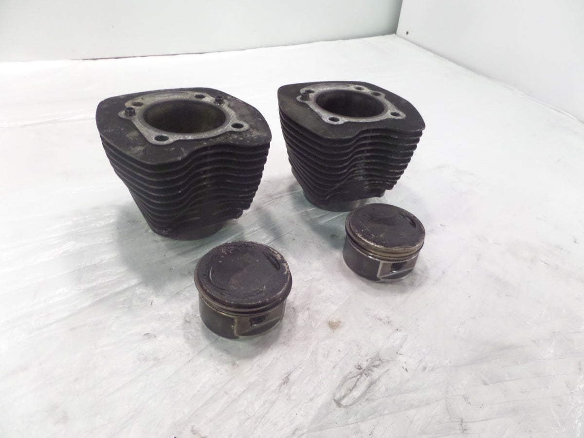 Harley Davidson Touring Softail & Dyna Twin Cam Engine Black Cylinders & Pistons - C3 Cycle