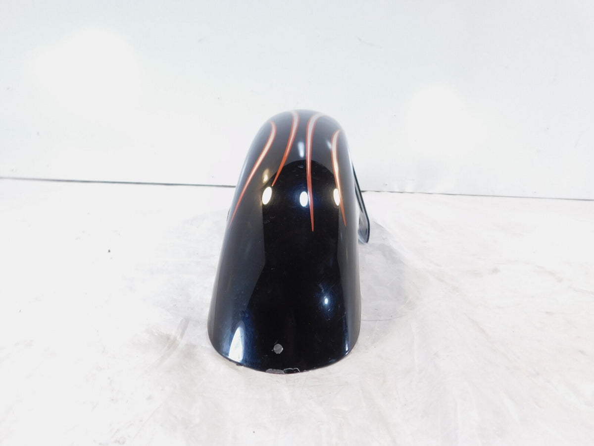 Harley Davidson Dyna Wide Glide Flames Custom Style Front Wheel Cover Fender - C3 Cycle