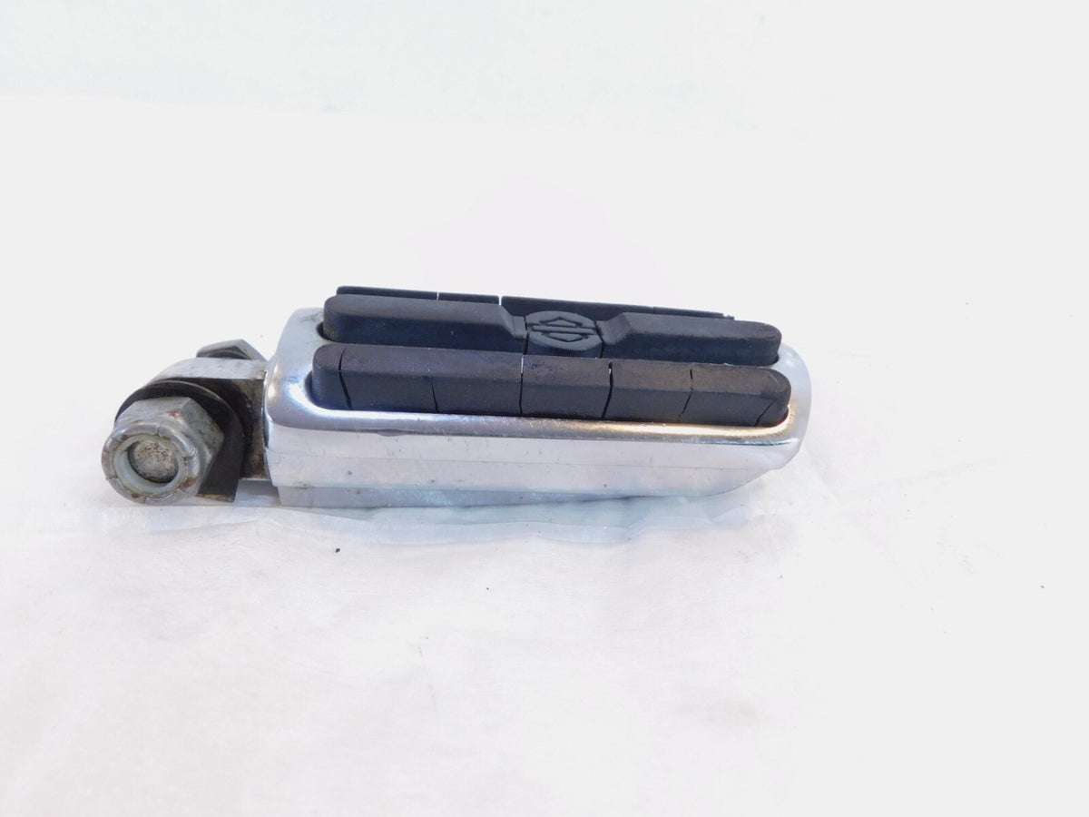 Harley Touring FXR Dyna Sportster & Softail Chrome & Rubber Footpeg Footrest